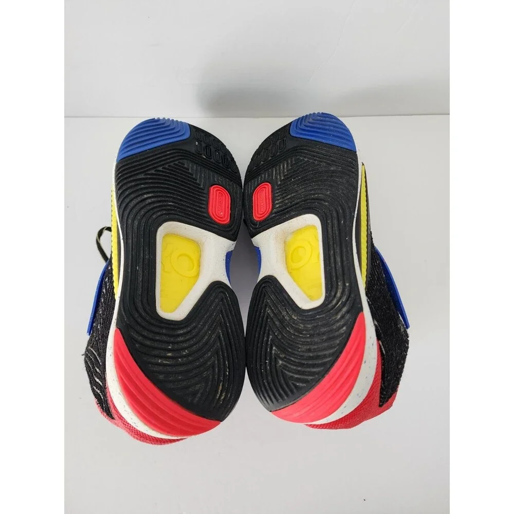 Men's Size 9.5 Nike KD 14 Pop Art Shoes Black-White-Yellow Strike CW3935-004